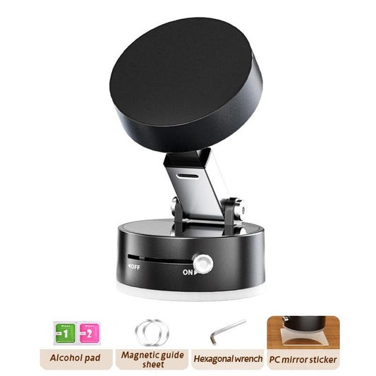 Vacuum Magnetic Phone Stand. Foldable And Retractable, Strongmagnet, Portable, Multi-Scene Useeasy To Use, Zero Bubbles, Your Screenstays Spotless new iphone 16
