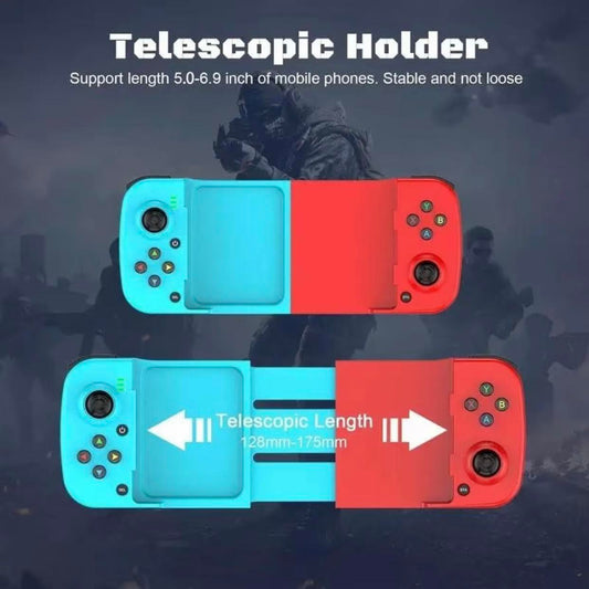 New D3 Mobile Game Controller: Stretchable Bluetooth, Compatible with Android & iOS, Ideal for PUBG Mobile, Genshin Impact, and Honor Console