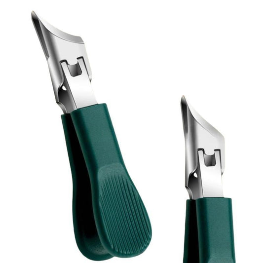 Eagle Beak Beveled Nail Clippers Set of High-Grade Thick Clippers with Large Opening in White, Black, Green, and Orange Colors cutter Foot