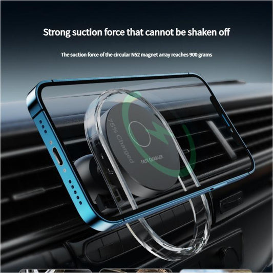 Magnetic Wireless Car Charger Magsafe, New Model for Fast and Convenient Charging in Your Car locks case disco roller gt red iphone 16
