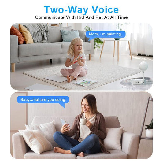 AI Camera is the CUTEST Way to Secure Your Home!  (Easy USB Setup Anywhere!) Audio Clip